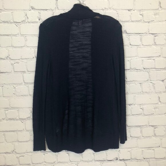 Lilly Pulitzer Amalie Navy Blue Cardigan Sweater Size XS Open Front - Picture 3 of 6